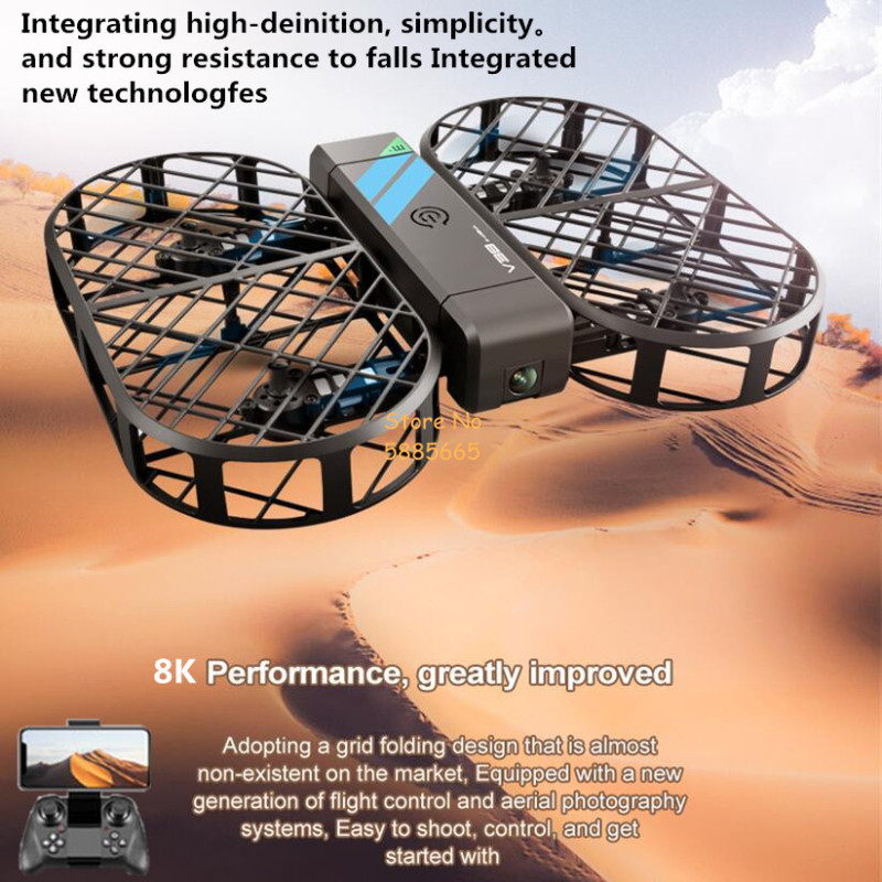 8K HD Camera 360° Protection O - Drone Battery Box recension och pris