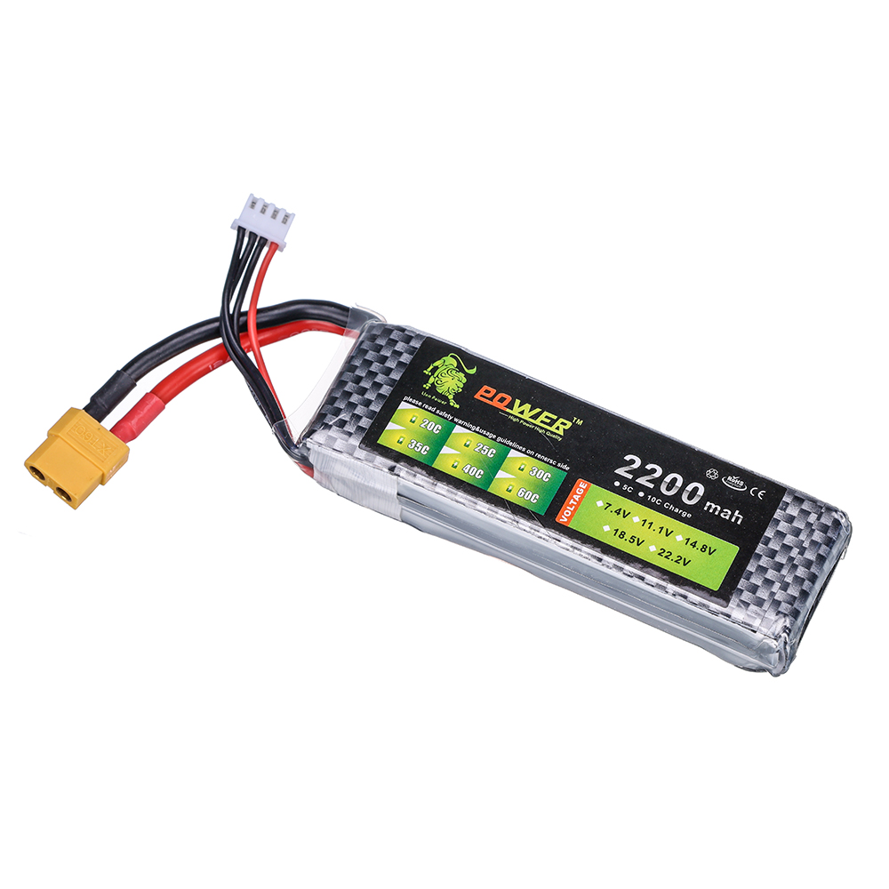 3S 11.1V 35C Lipo Battery 2200 - Drone Battery 3S recension och pris