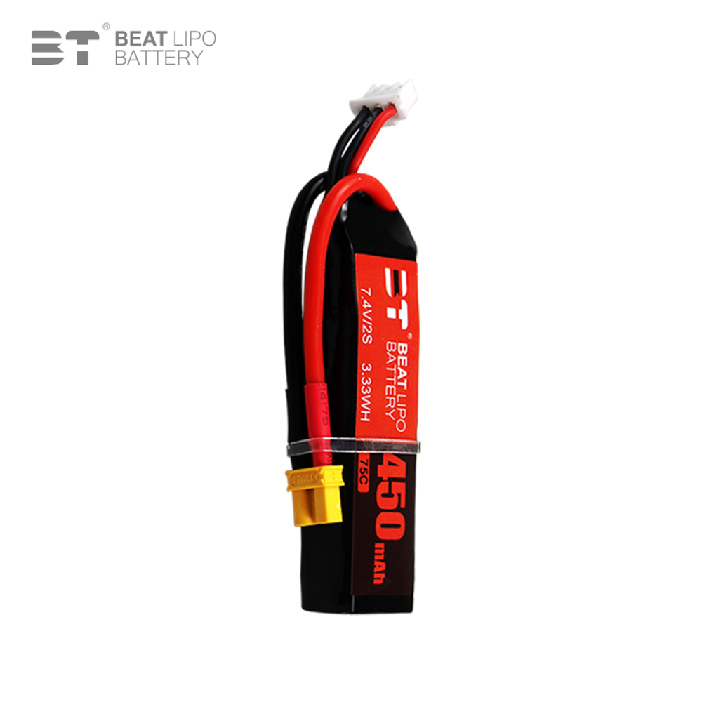 BEAT 2S 7.4V 450mAh 75C LiPo B - Drone Battery Li-Ion recension och pris