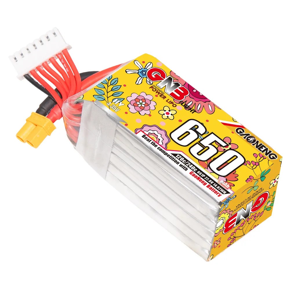 GAONENG 6S 650mAh LiHV 22.8V 1 - Drone Battery 6S recension och pris