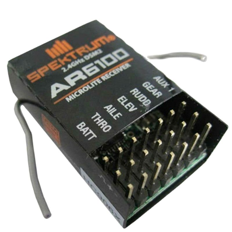 AR6100 DSM2 6CH 2.4GHz Receive - Drone Battery Plate recension och pris
