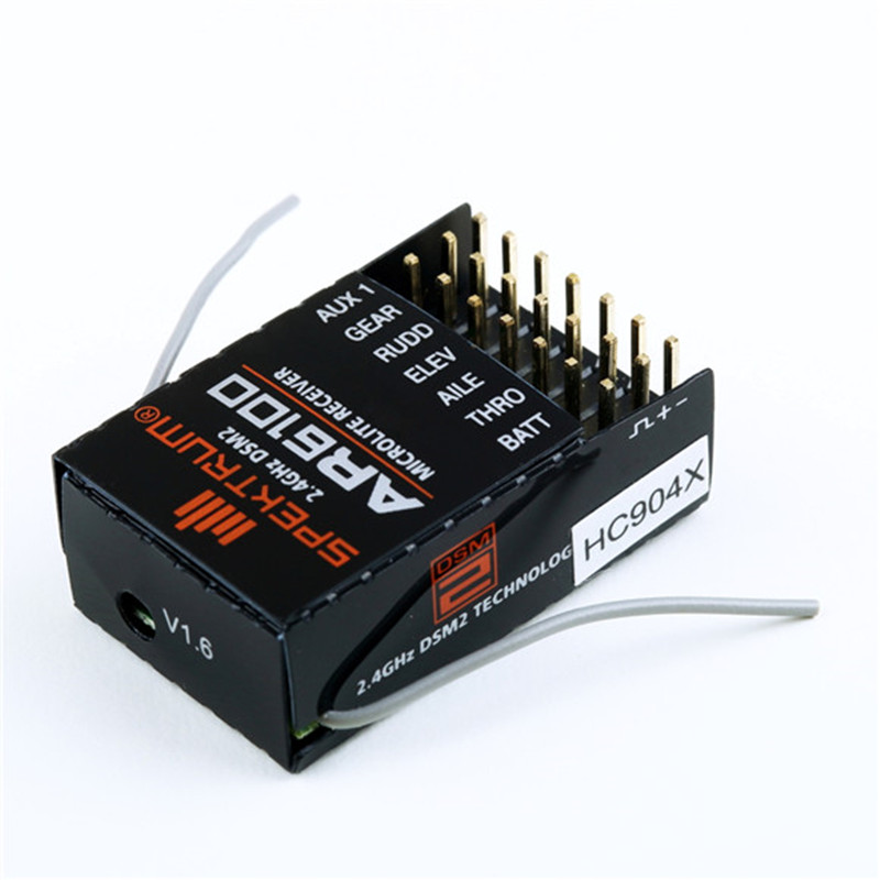 AR6100 DSM2 6CH 2.4GHz Receive - Drone Battery Plate recension och pris