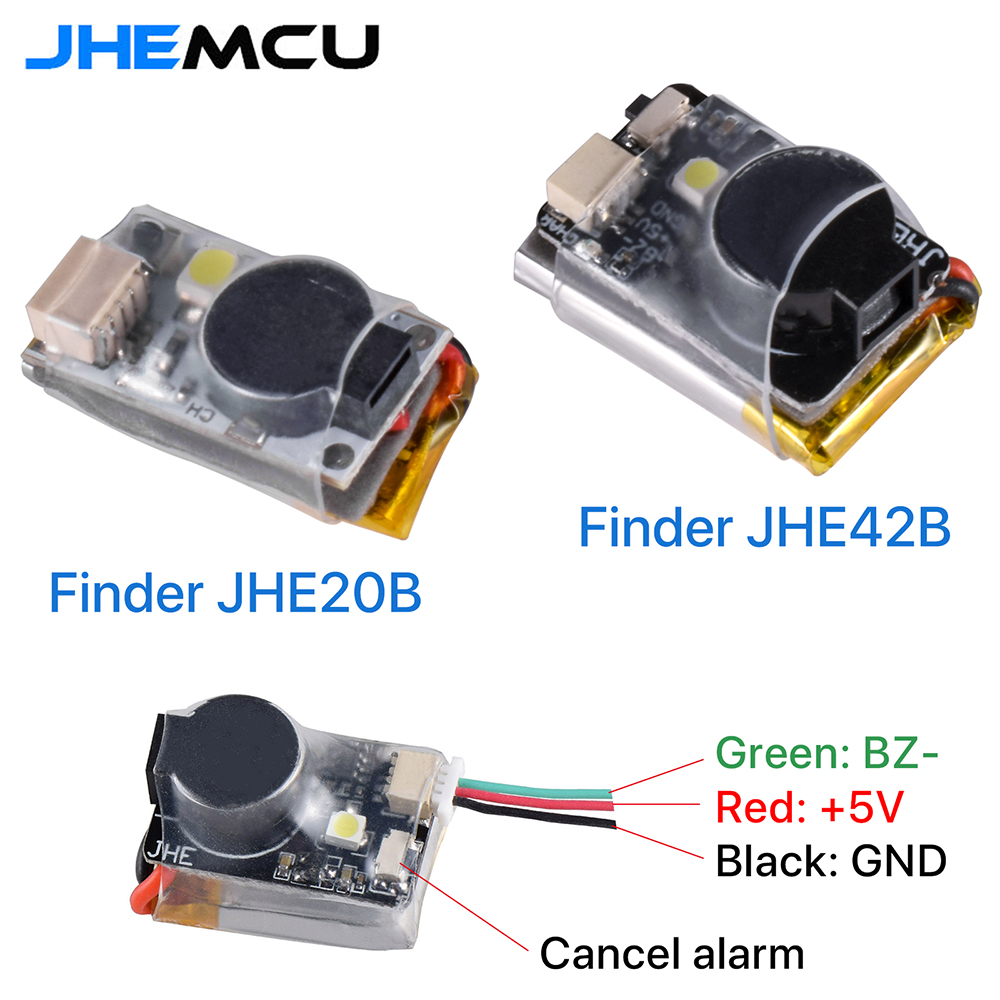 JHEMCU JHE42B/JHE20B Finder Mi - Drone Battery Alarm recension och pris
