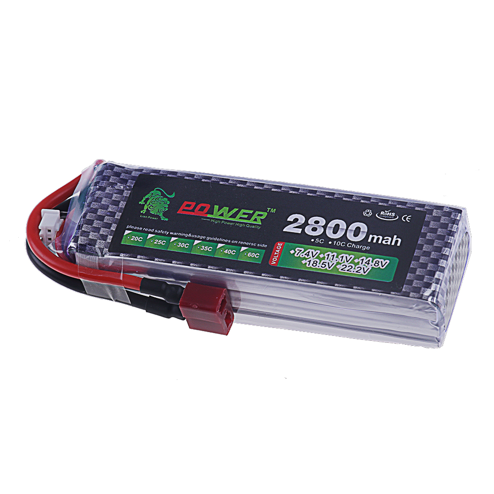 2800mAh 3S 11.1V 40C FPV Drone - Drone Battery 3S recension och pris