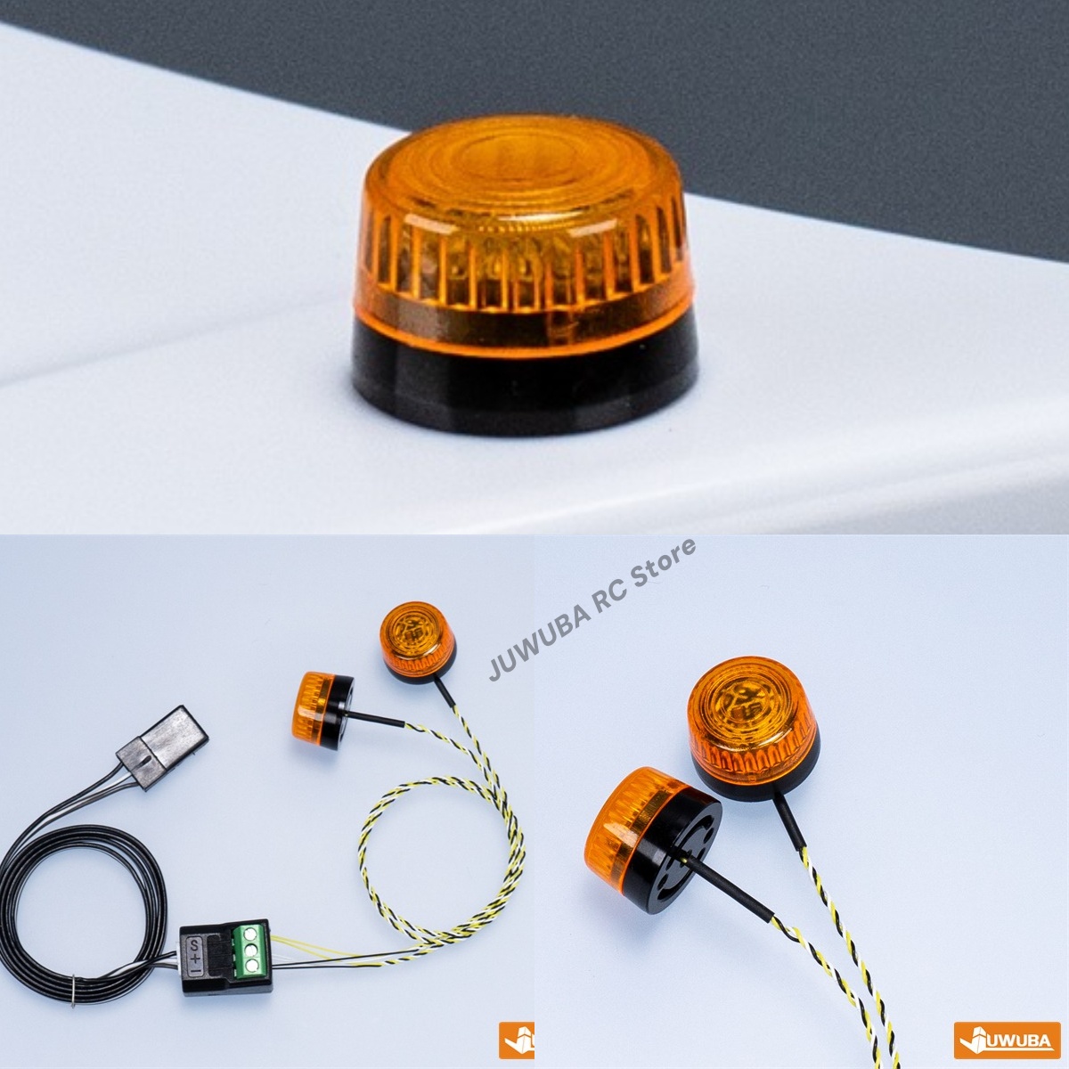 1/14 RC Model LED 360 Degree R - Drone Battery Alarm recension och pris