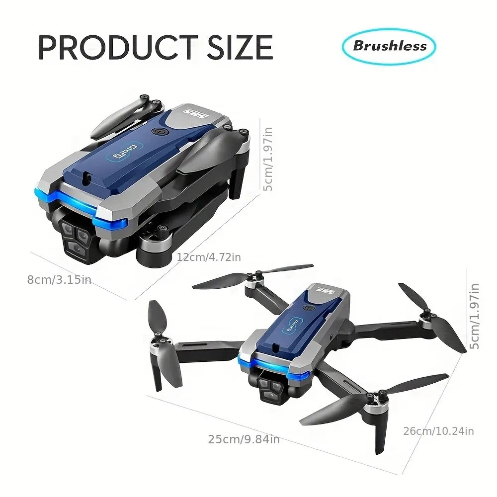S8S GPS Drone 5G Wifi 8K HD Du - Drone Battery Box recension och pris